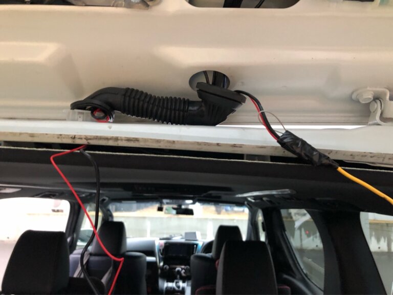 デジタルインナーミラー（ドラレコ）取付（その2）追記あり