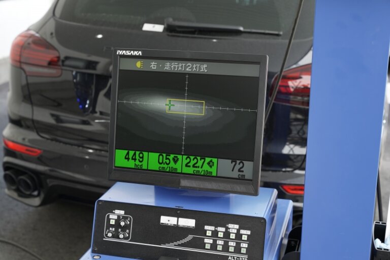 プレオ専用(IH01)LEDヘッドライトのテスト