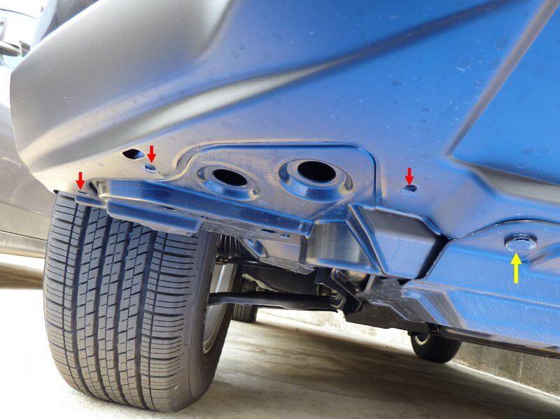 エクストレイルフォグランプ_交換_T31アンダーカバー