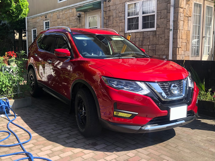 エクストレイルフォグランプ_T32kasutamu