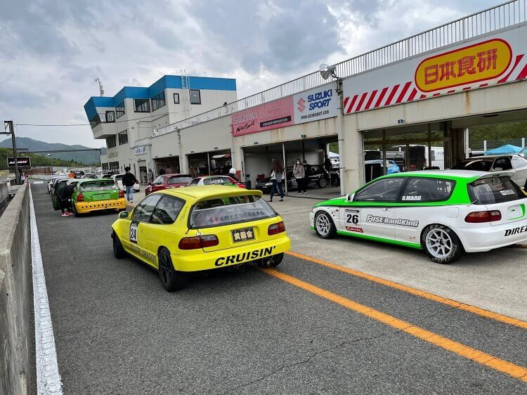 シビックヘッドライト_レース