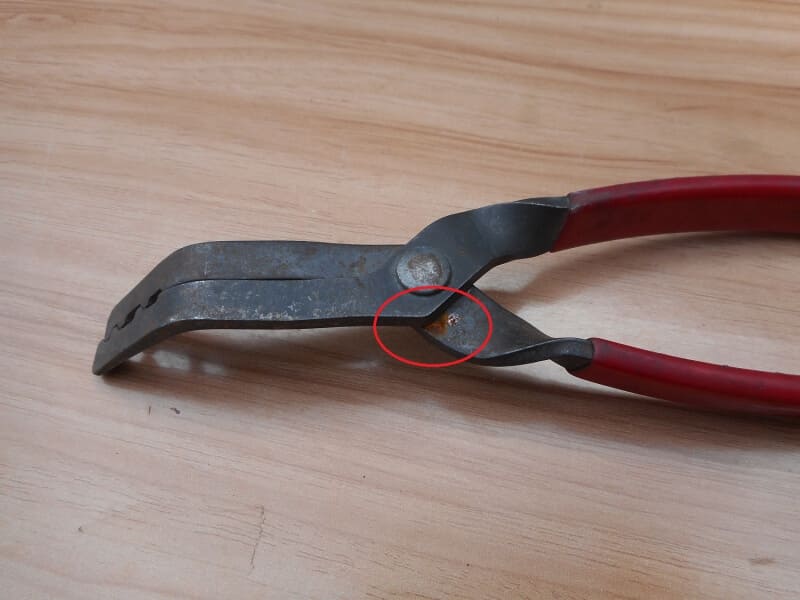 工具手入れ方法と扱い方_サビ