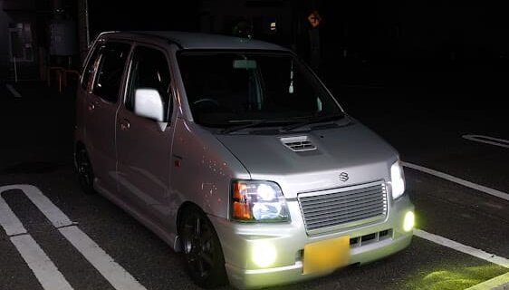 ワゴンRヘッドライトカスタム_1