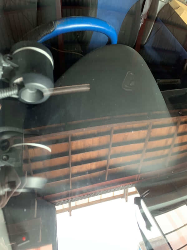 フロントガラスコーティング_インプレッサに施工