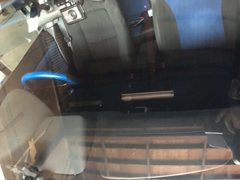 フロントガラスコーティング_インプレッサに施工