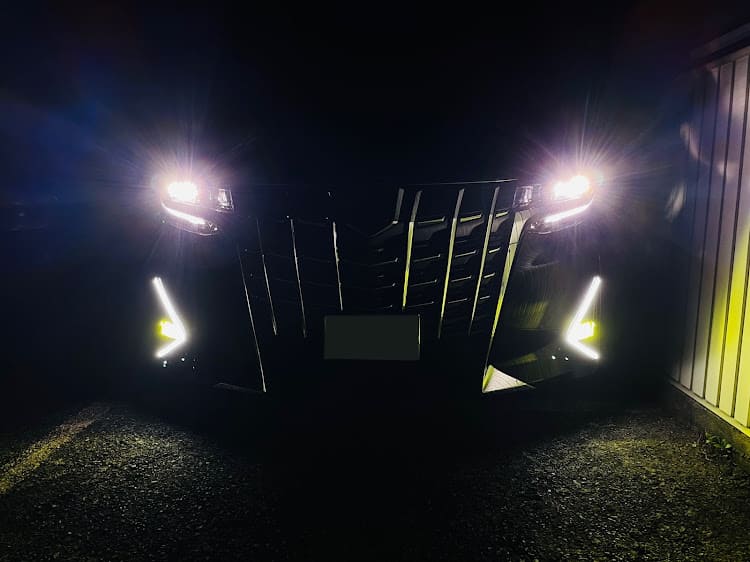 アルファードフォグランプのカスタム_デイライト