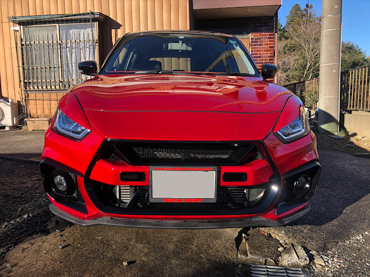 スイフトヘッドライトカスタム_アイライン