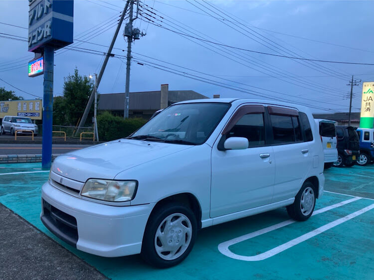 日産 NISSAN キューブ CUBE 初代 Z10型 X/S/Fライダー カタログ