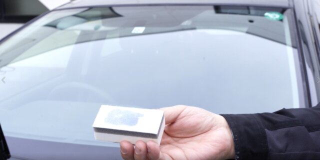 フロントガラスコーティングやり方