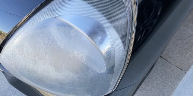 ヘッドライトの曇り