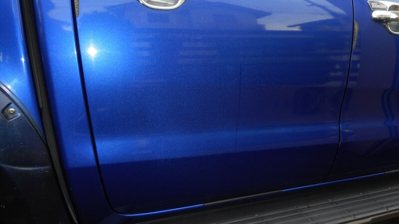 スプレー式ガラスコーティング剤施工_水濡れ